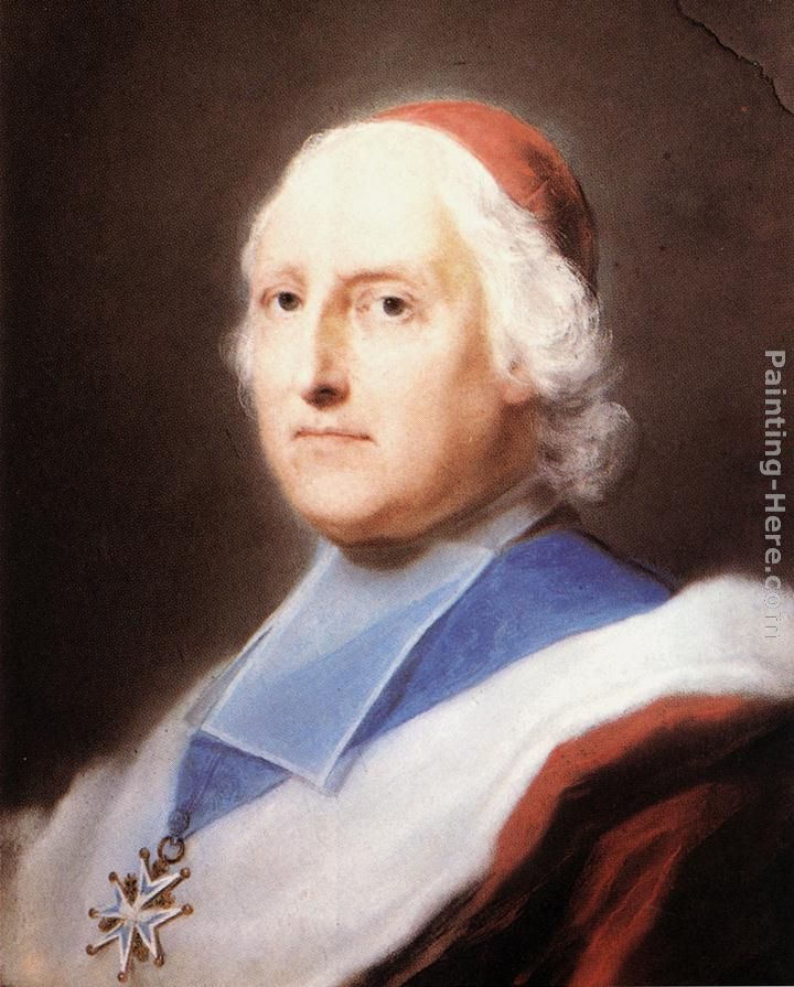 Cardinal Melchior de Polignac painting - Rosalba Carriera Cardinal Melchior de Polignac art painting